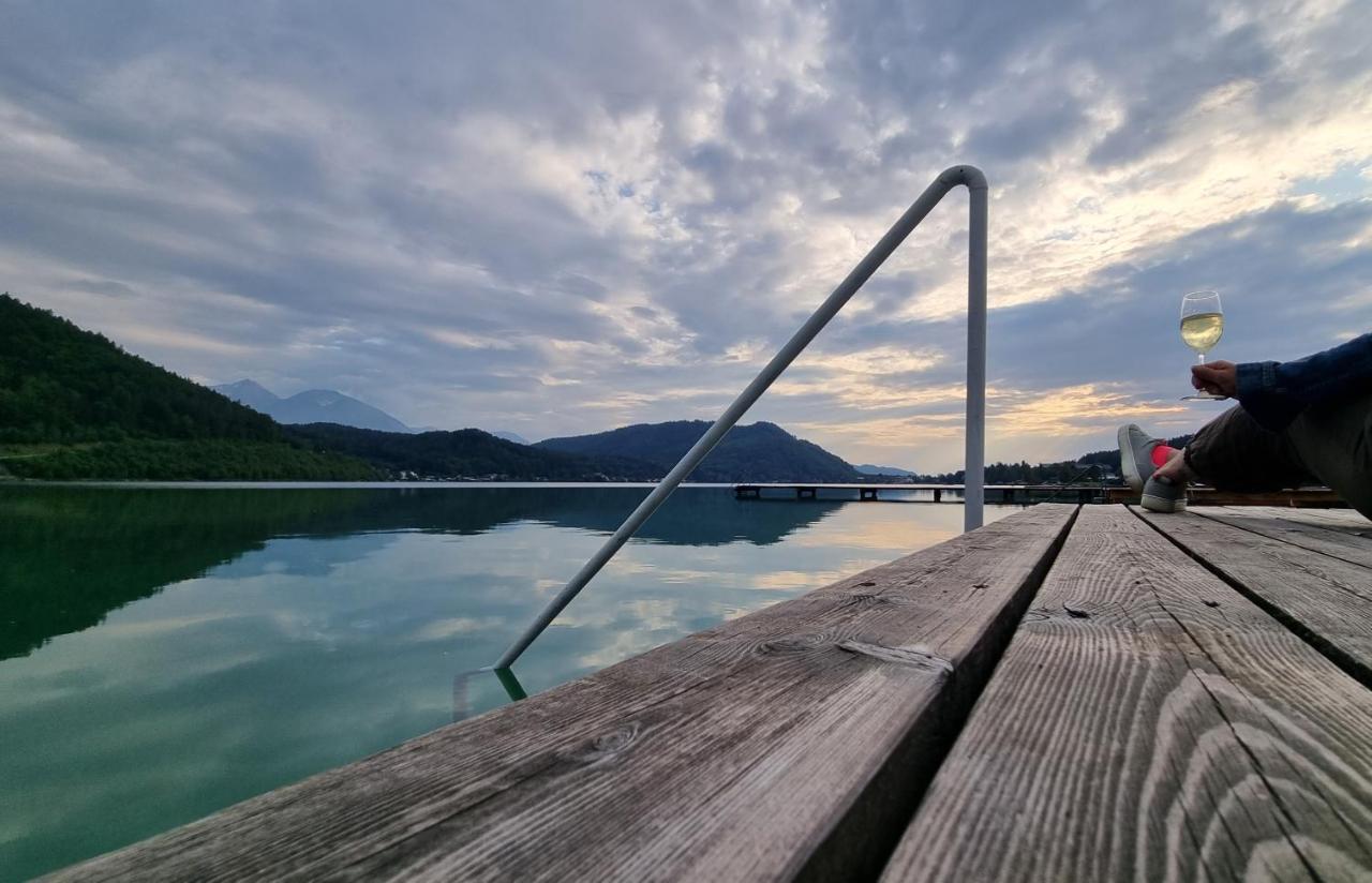Pension Tschische St. Kanzian am Klopeiner See Exterior foto